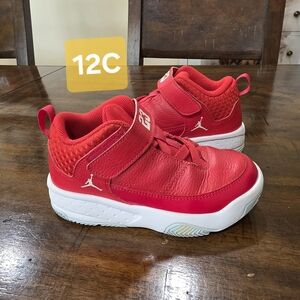 Kids Red Jordan Sneakers